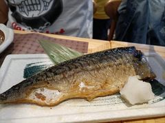 盐烤青花鱼-林妈妈村·日式料理(宝山万达店)