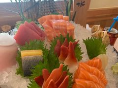 三文鱼刺身-清水日本料理铁板烧(学府路店)