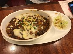 菌菇黑椒牛肉粒芝士烤饭-玛格萝妮比萨屋(陆家浜路店)