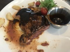 香煎澳洲谷饲西冷牛扒-吃饼人西餐(南开店)