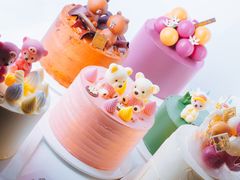 -咖咖熊蛋糕定制·蓝风车动物奶油