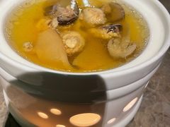 椰子炖鸡汤-绿茶餐厅(崇文门新世界店)