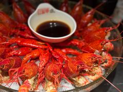 精品冰镇蓝龙虾-红盔甲·小龙虾(人民广场店)