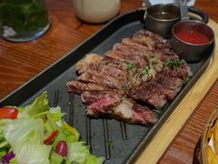 澳洲谷饲黑安格斯西冷牛排-澳骄 Aussie Kitchen·手工披萨·西餐(国大店)