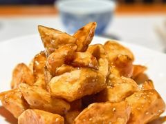 拔丝地瓜-渔港甄宴·海鲜·地标烟台菜(金沙滩店)