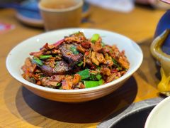 土萝卜干炒土腊肉-吃饭皇帝大(合生汇店)