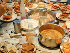 -锅儿欢海鲜火锅烤肉自助餐(东港凯虹店)