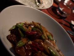 XO酱炒带子芦笋鹅肝-上海柏悦酒店·世纪100牛排馆