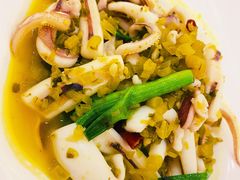 雪菜炒鲜鱿-金时代顺风大酒店(协泰店)