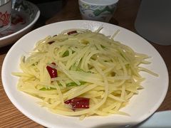 土豆丝-老头儿油爆虾(金鹰世界店)