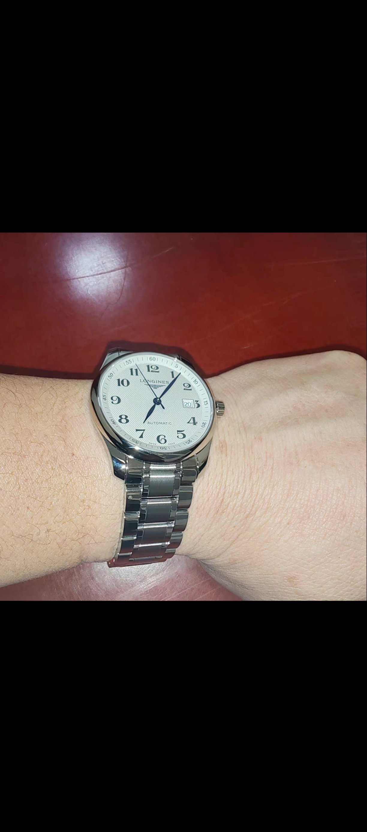 longines正品男表