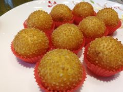 椰汁南瓜球-南湖船菜大酒店