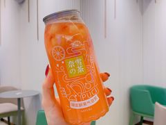 噗呲柠檬气泡茶-奈雪的茶(天河城店)