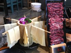 豆皮-手选潮汕鲜活牛肉火锅(二七广场店)