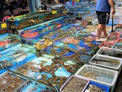 -霞涌市场海鲜摆卖区