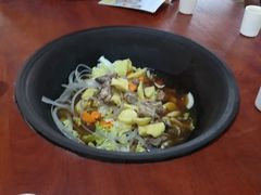 -粘豆包柴火铁锅炖