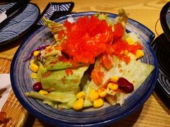 三文鱼蟹粒沙拉-無雙居酒屋(北京路店)
