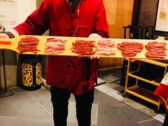 立盘手工鲜切羊肉组合-乔先生涮肉·鲜活牛羊肉火锅(塘沽店)