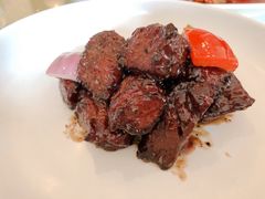 黑椒牛肉粒-玫瑰厅上海菜(兴国路店)