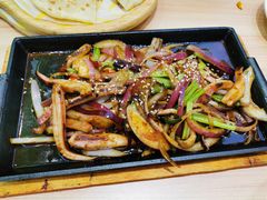 铁板鱿鱼-甲乙饼·北京手工肉饼(西直门凯德茂店)