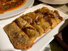 豆沙锅饼-洪齐林老镇