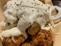 下雪的炸鸡翅-富乐满韩国正宗炸鸡韩国料理(虹泉路店)