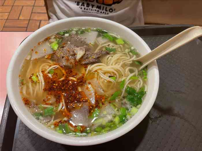 西部马华牛肉面(联想桥店)-"上菜速度挺快的,拉面好吃,又快又好吃,羊.