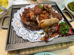 香酥椒盐鸡-吕氏疙瘩汤·海鲜新鲁菜(凯德mall新都心店)