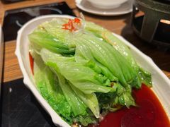 白灼生菜-珍宝轩海鲜火锅(碧湖大厦店)