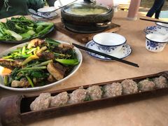 竹筒肉丸-竹语饭香·原生态农庄·烧鸡·竹筒饭·河鲜(森林海白水寨店)