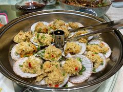 蒜蓉蒸红扇贝-青岛蓝海大饭店·渔歌舫(李沧店)