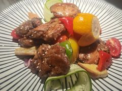 凯撒炭烤鸡肉串-蜜桃花开·中西融合菜E&W(南长街店)