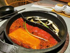 菌汤鸳鸯锅-园里火锅(仁和新城店)