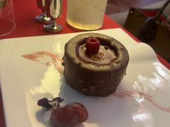 巧克力覆盆子布朗尼-国家大剧院西餐厅