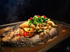 -探鱼·鲜青椒爽麻烤鱼(中天广场店)