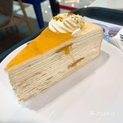 芒果优格千层蛋糕
