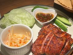 蜜糖碳烧猪颈肉-星叶·东南亚料理(温州万象城店)