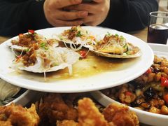 蒸扇贝-渔家乐小海鲜(皇姑店)