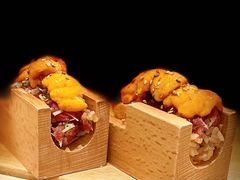 海胆山三色甜卷-鮨政· Omakase(港汇恒隆广场店)