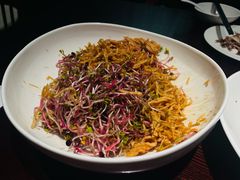 油醋茶馓萝卜苗-永安鱼庄·镇江菜(东吴路店)