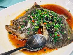 清蒸多宝鱼-泓历皇朝酒店(东亭店)