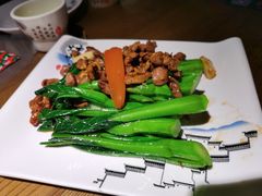 菜心炒鸽杂-大鸽饭(岗顶店)