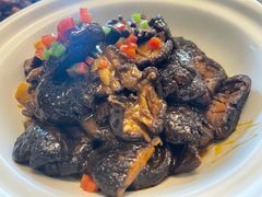 鲍汁扣香菇-兴庆斋·盐池手抓羊肉清真餐厅(交通学院店)