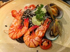 海鲜墨鱼面-CRAZYONES西班牙海鲜饭(上海美罗城店)