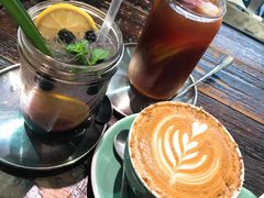 招牌海盐榛果拿铁-MIKAKU(万达广场上海宝山店)