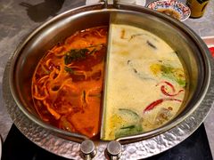 青咖喱番茄锅-一绪に寿喜烧(荟聚店)