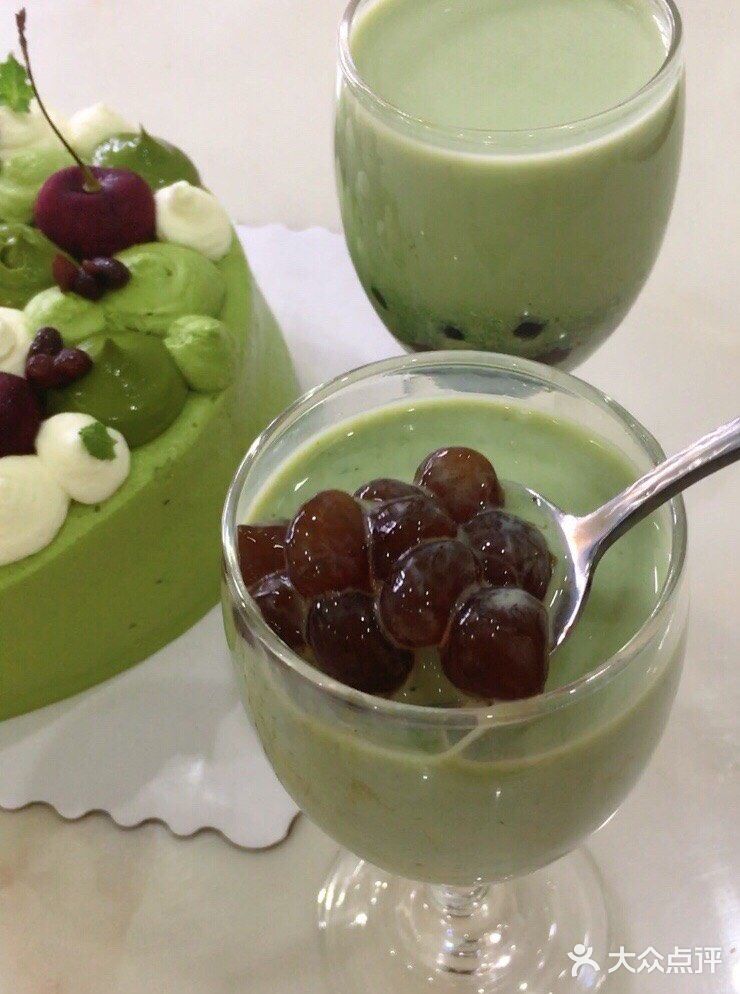 自制抹茶珍珠奶茶95