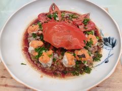 油醋汁黑臀肉蒸冬蟹-御彩酒家(东风东路店)