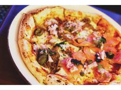 烟熏三文鱼披萨-PIZZA BIANCA(万象城店)