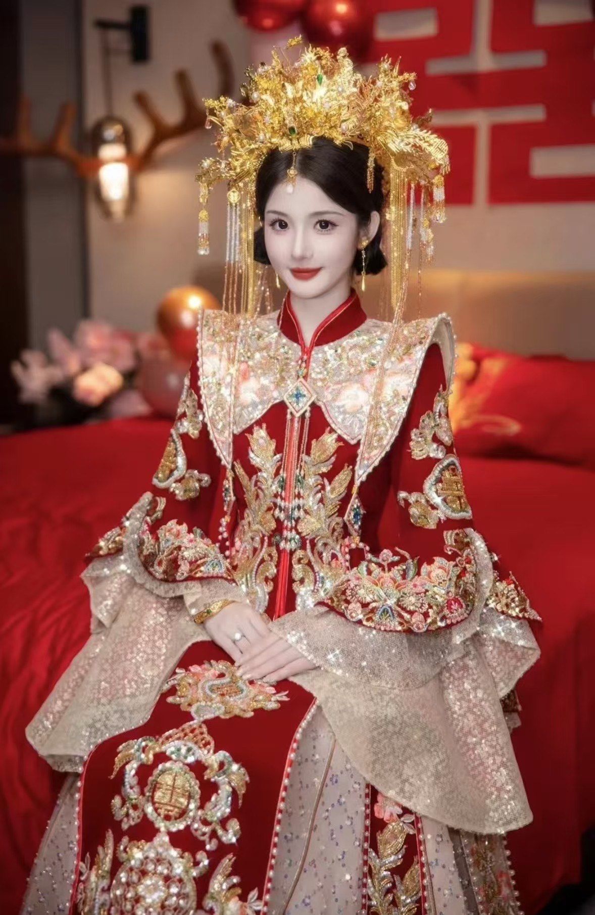 中式红嫁衣太迷人
